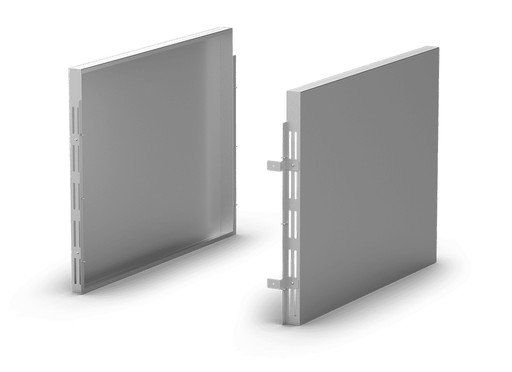 Unox Suitable for both sides of the oven. It makes it possible to reduce the distance between the oven and other heat sources (fryers, pasta cookers, stoves, etc.) to a minimum. XUC275.