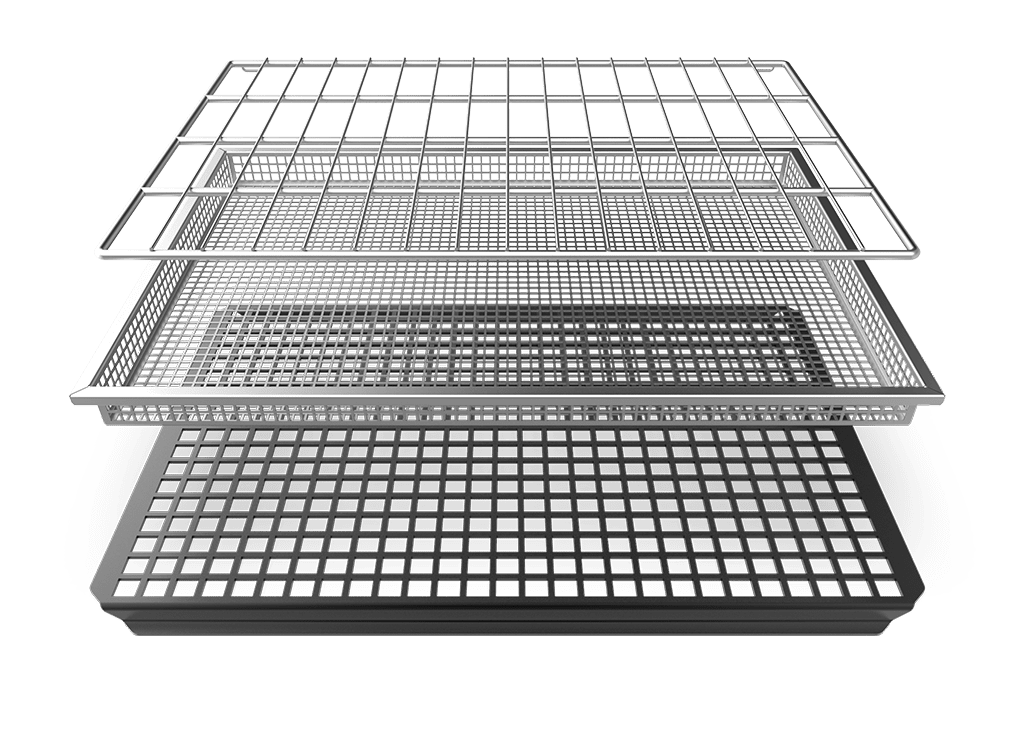 START.COOK[3] Tray starter kit including: 3 x GRP560, TG530, GRP575. XUC408.