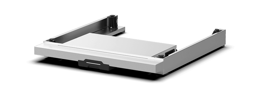 Sistema di visione artificiale OPTIC.Cooking Unox per unità inferiore di forni a gas professionali a doppia sovrapposizione XELOA-EF-L-QG.