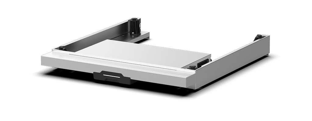 Sistema di visione artificiale OPTIC.Cooking Unox per unità inferiore di forni elettrici professionali a doppia sovrapposizione XELOA-EF-R-QE.