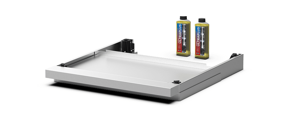 Unox Contiene tutte le parti necessarie per la corretta installazione e sovrapposizione di due forni elettrici e due bottiglie di detergente DET&Rinse™ ULTRAPLUS (1 litro l'una) UN 1824, 8, II - ADR quantità limitata. XELQA-00EU-E-DRU.