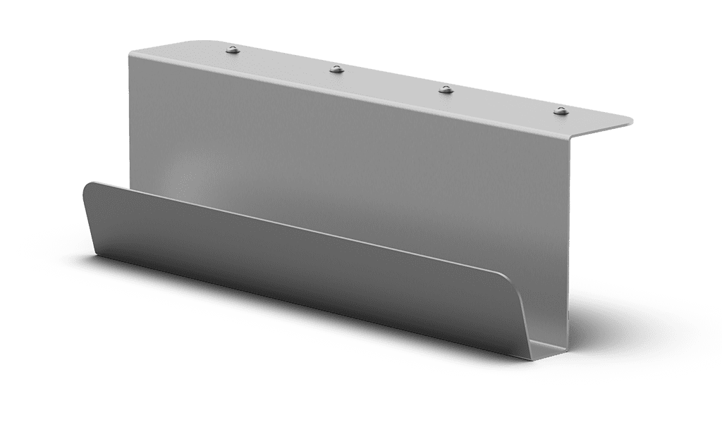 Unox Consente di riporre in sicurezza e comodità il maniglione del trolley sul fianco del forno XUC161.