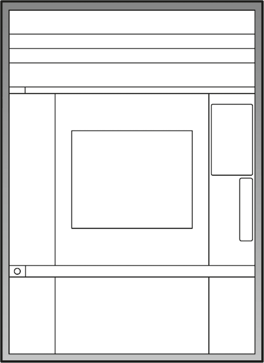 Unox Comprende tutte le parti necessarie per il corretto alloggiamento del forno all’interno del mobile cucina. XUC500.