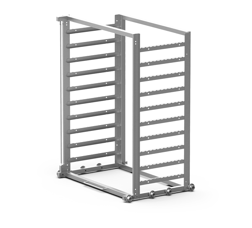 Unox Consente il carico e l'estrazione rapida delle teglie, riducendo i tempi di apertura porta. XWDBA-1011.