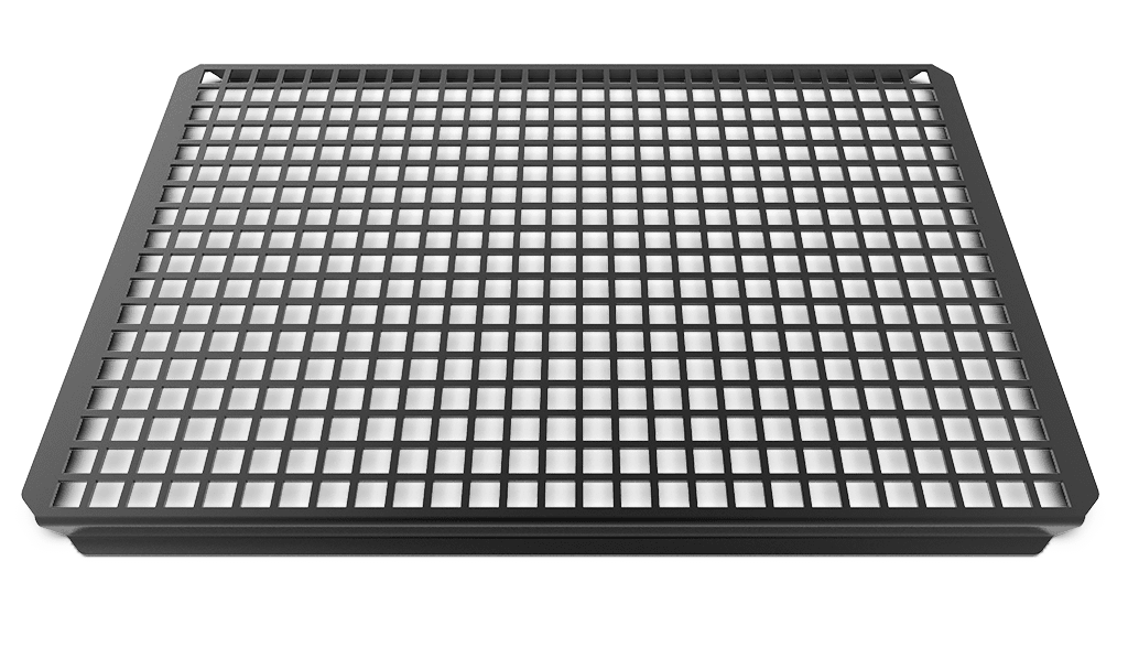 GRILL bandeja profesional Unox para asado a la parrilla 660x460, 600x400, 18"x26", GN 2/1 TG530.