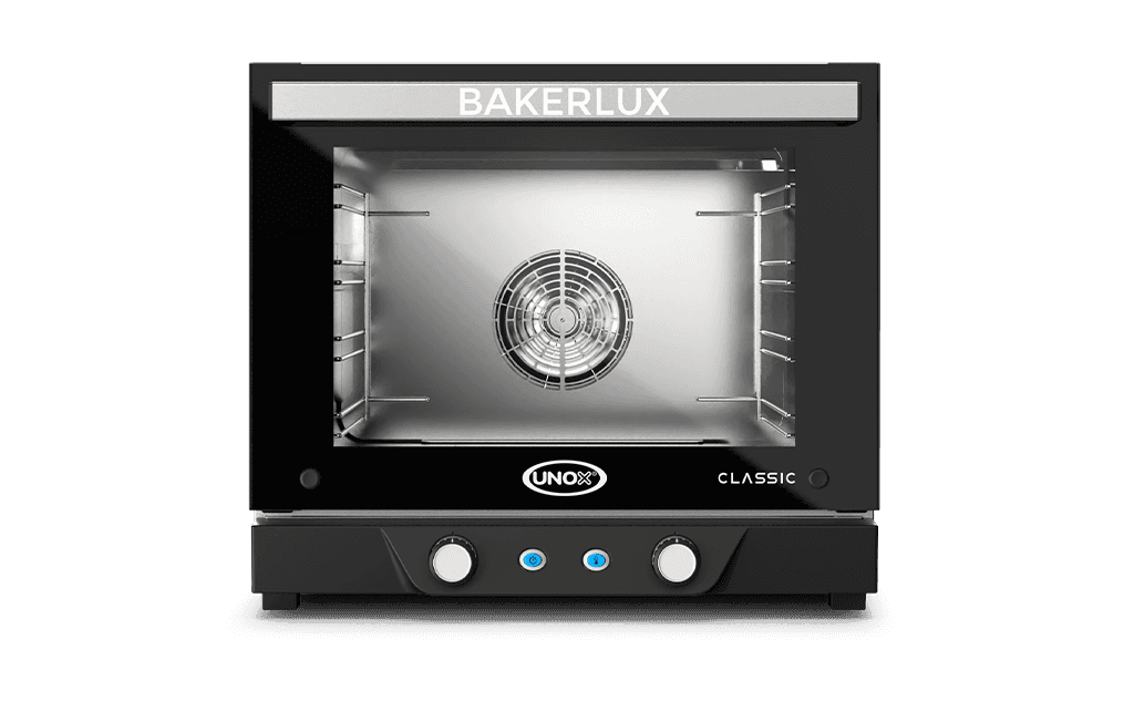 4 trays 460x330 Render of UNOX BAKERLUX CLASSIC™ commercial convection oven XUNA-04HS-MADN.