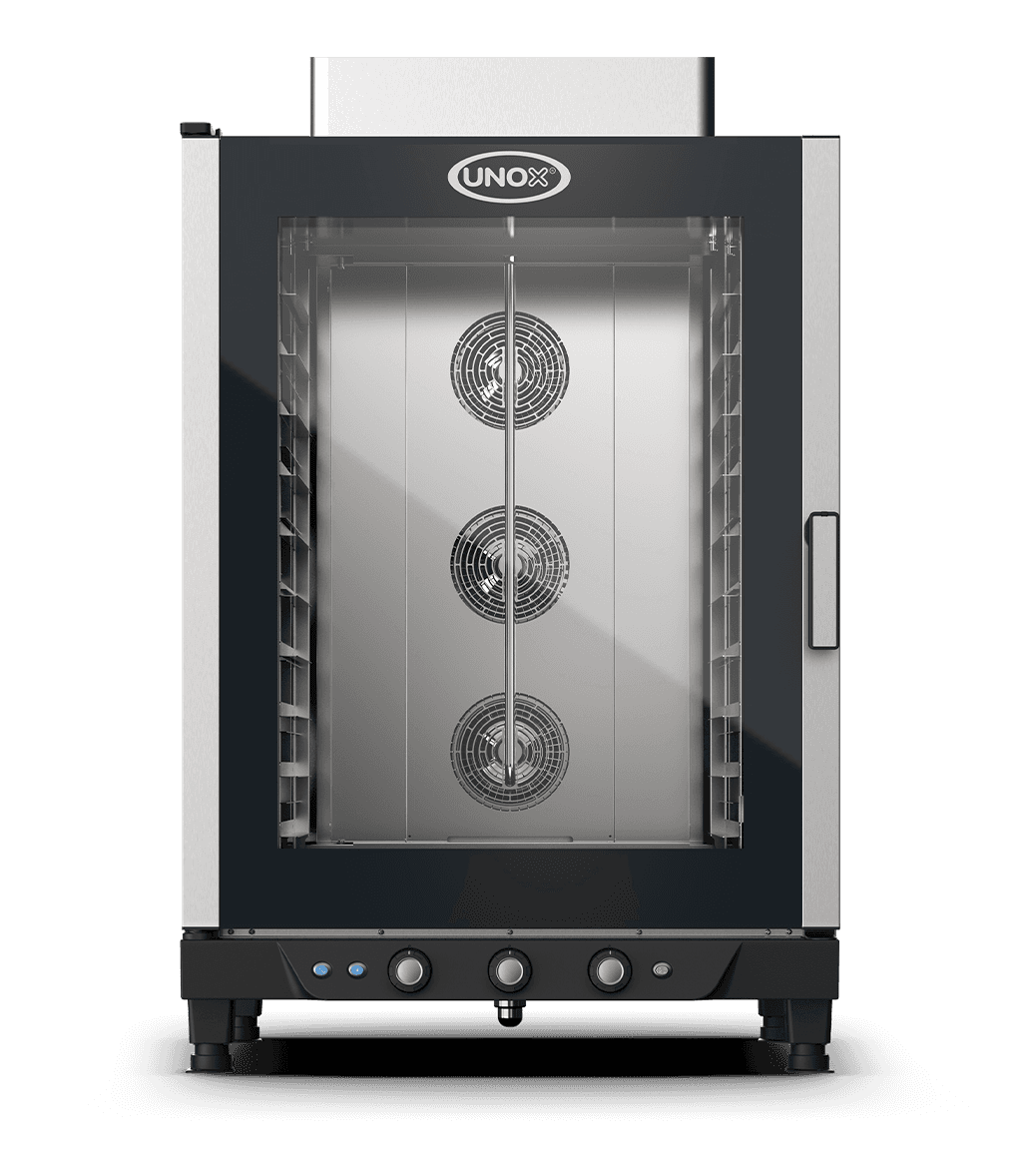 10 trays 600x400 Render of UNOX BAKERLUX™ & LINEMISS™ commercial convection with humidity oven XB813G.