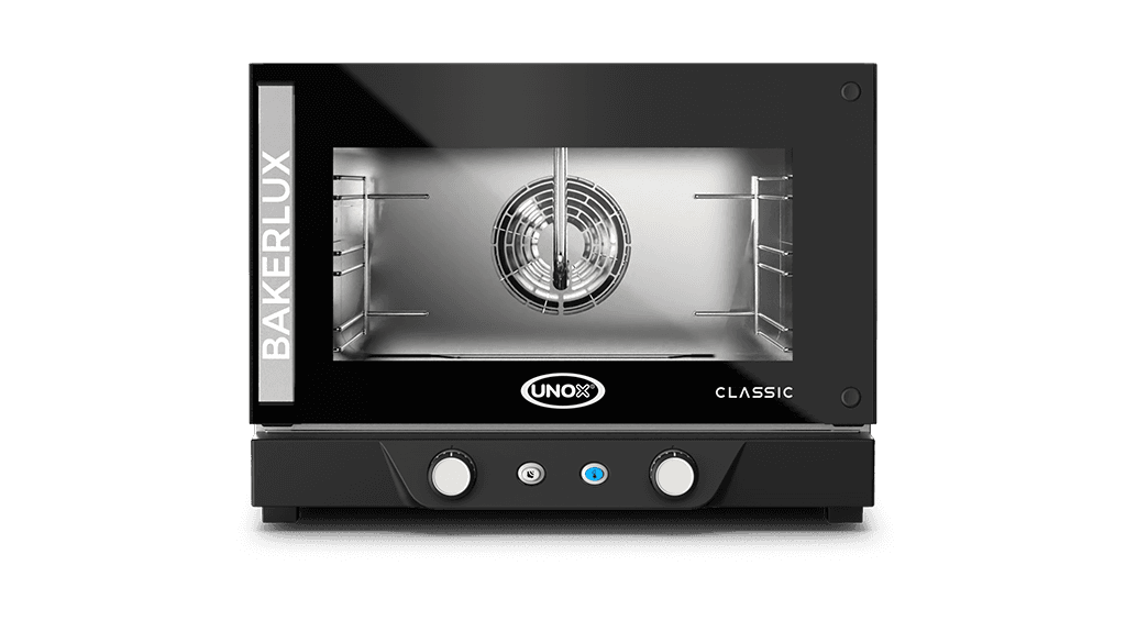 3 trays 460x330 Render of UNOX BAKERLUX CLASSIC™ commercial convection with humidity oven XENA-03HS-MALV.