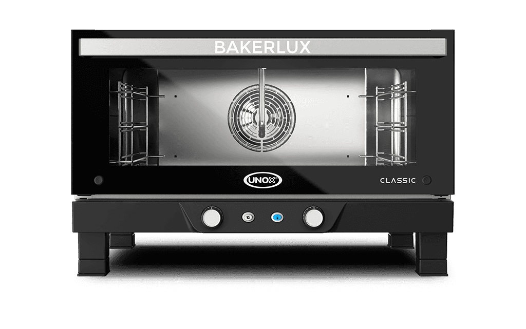 3 trays 600x400 Render of UNOX BAKERLUX CLASSIC™ commercial convection with humidity oven XUNA-03EU-MADP.