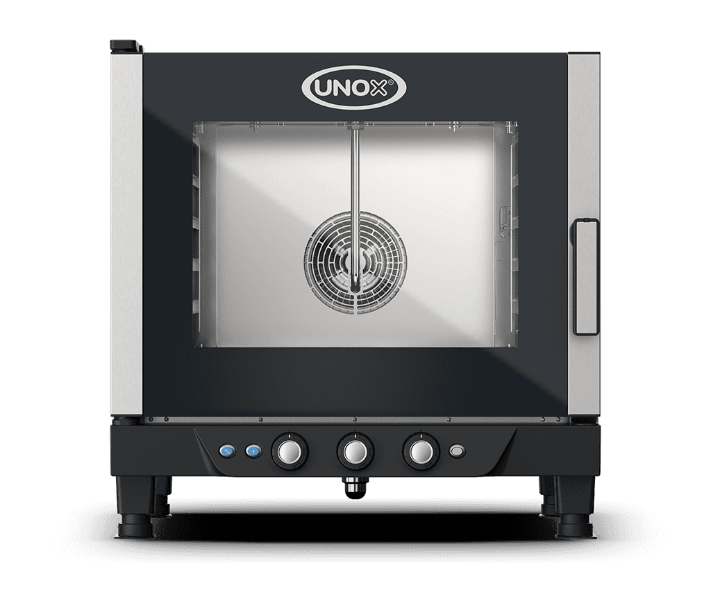 5 trays GN 1/1 Render of UNOX CHEFLUX™ commercial convection with humidity oven XV393.