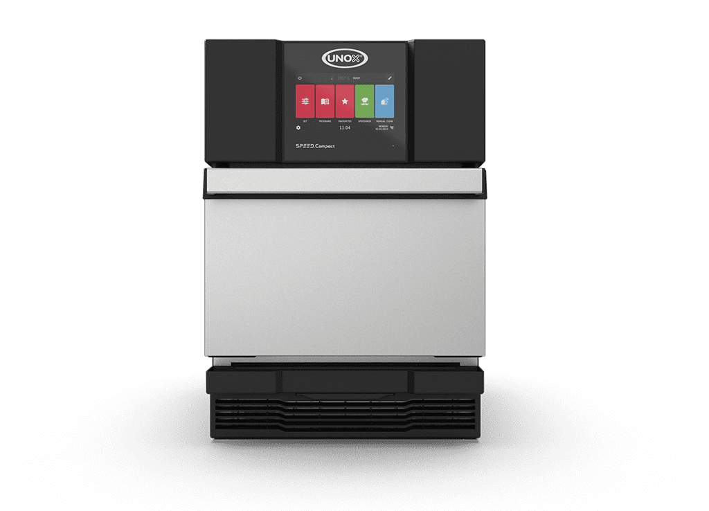 1 tray 300x300 Render of UNOX SPEED.Compact™ ECO commercial speed oven XEMA-01NS-MCDN.