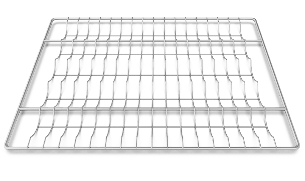 BAGUETTE.GRID unox commercial tray for bakery and pastry 600x400, GN 2/1, FULL SIZE 18"x26", 660x460 GRP565.
