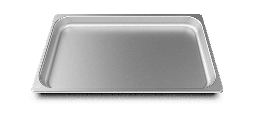STEEL.40 unox commercial tray for roasting and braising GN 1/1, GN 2/1 TG815.