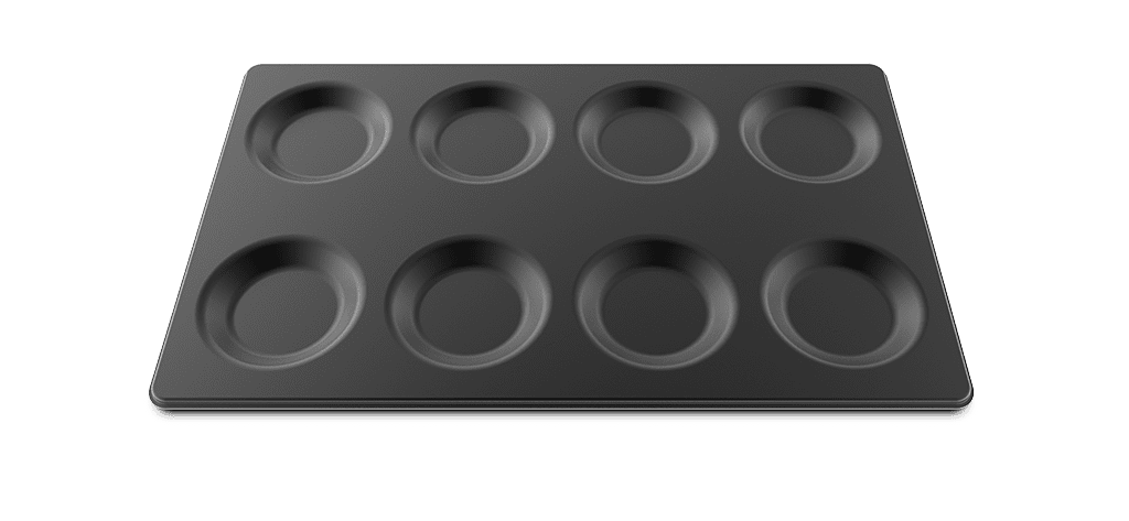 EGGS 8x1 unox commercial tray for frying and eggs GN 1/1, GN 2/1 TG936.
