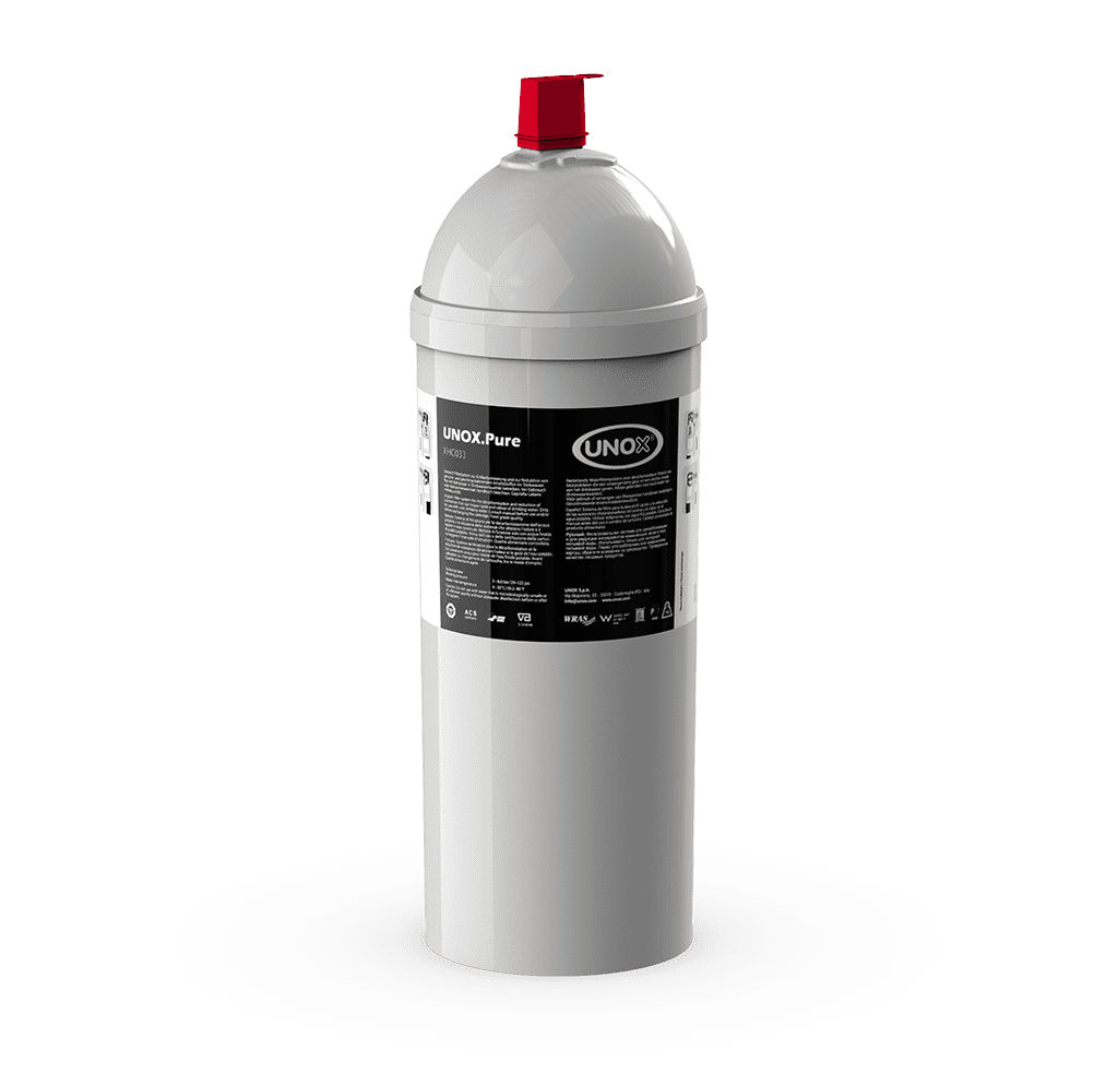 PURE.XL trattamento dell’acqua con filtri a resina per forno professionale XHC033.