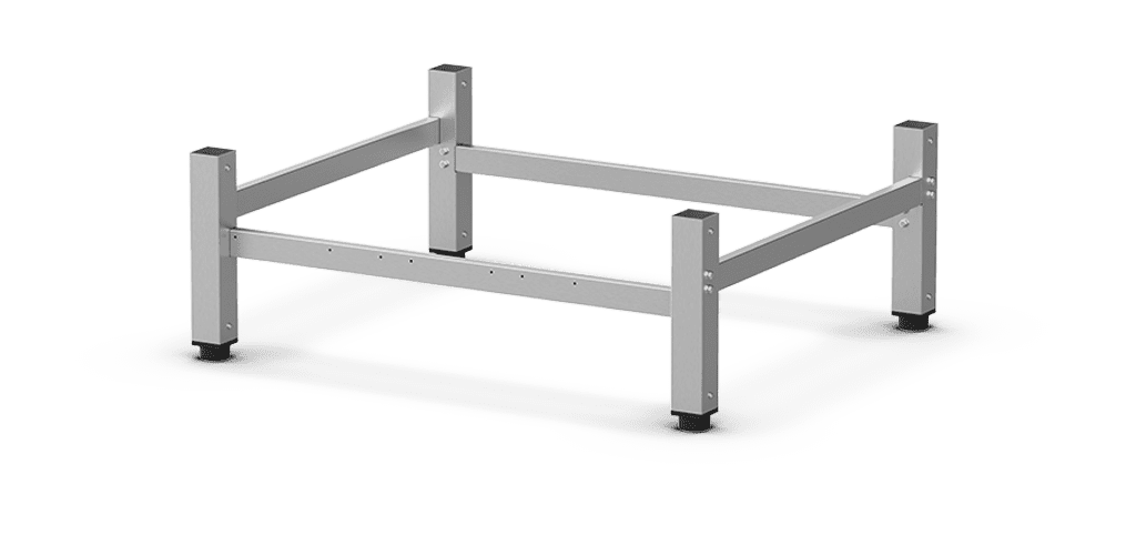 Unox Support for a column of stacked ovens. XWARC-00EF-L.