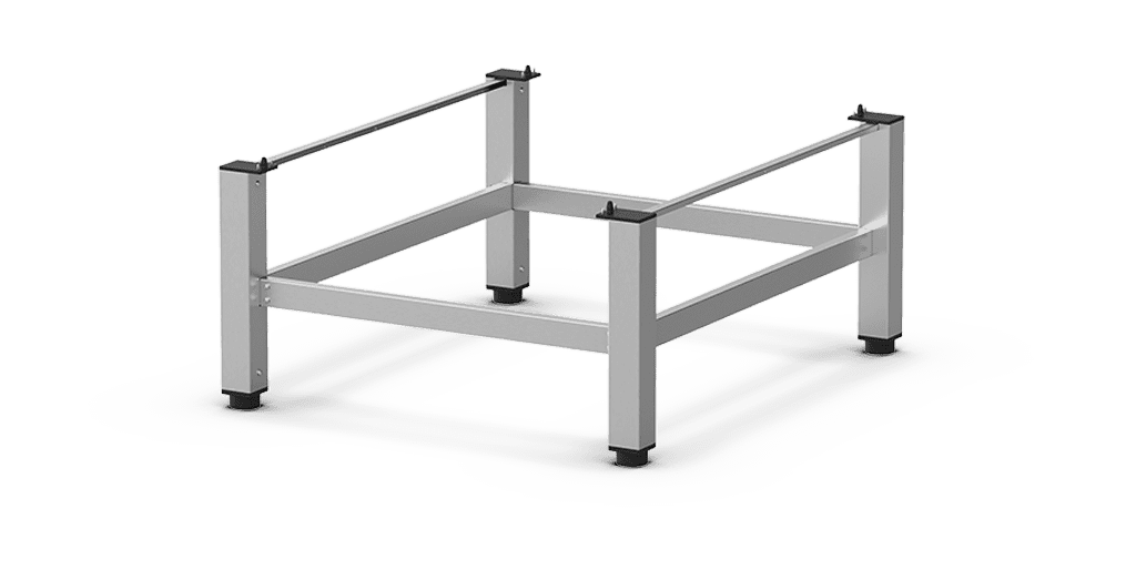 Unox Support for a column of stacked ovens. XWKRT-00EF-L.