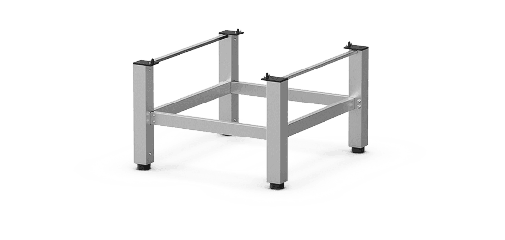 Unox Support for a column of stacked ovens. XWKRT-00HS-L.