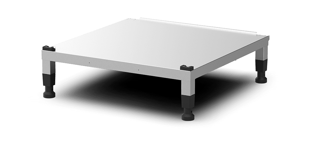 Unox Support for a column of stacked ovens. XWLRA-00EF-L.
