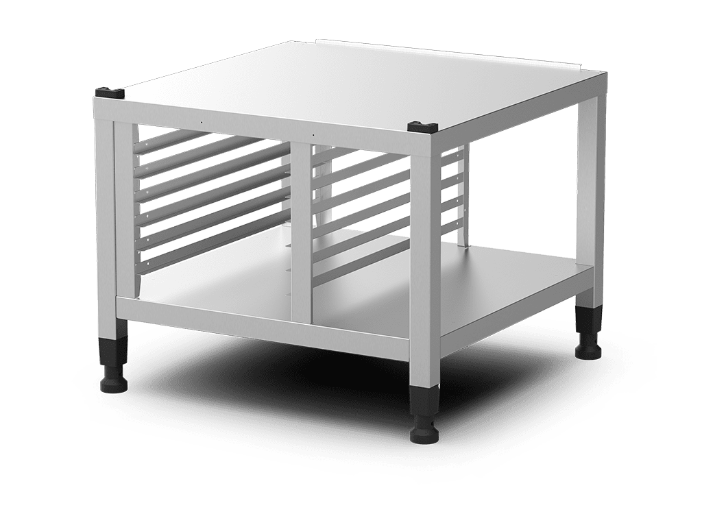 Unox The multifunctional support ideal for storing trays safely and place your oven at the perfect height to work. XWLRA-06EF-H.