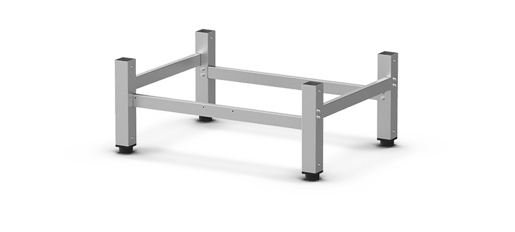 Unox Support for a column of stacked ovens. XWVRC-0011-L.