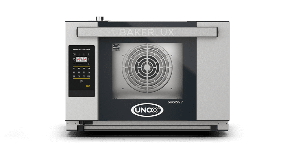 3 teglie 460x330 Render forno a convezione professionale UNOX BAKERLUX SHOP.Pro™ GO XEFR-03HS-EGDN.
