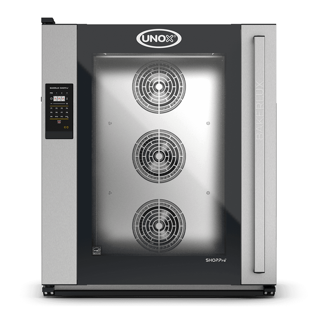 10 teglie 600x400 Render forno a convezione professionale UNOX BAKERLUX SHOP.Pro™ GO XEFR-10EU-EGRN.