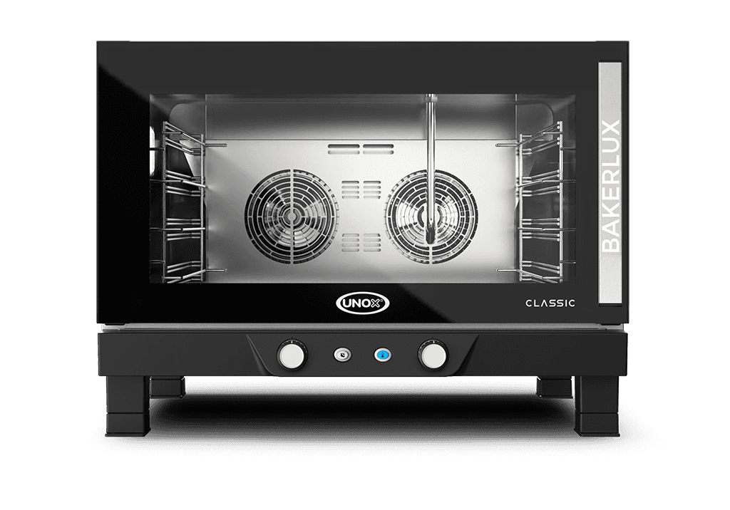 4 teglie 600x400 Render forno a convezione professionale con umidità UNOX BAKERLUX CLASSIC™ XENA-04EU-EARV.
