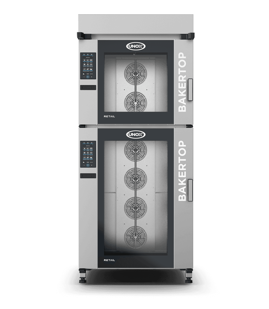 18 teglie 600x400 Render del forno professionale per panificazione in negozio BAKERTOP RETAIL XETC-18EU-YPRMA.