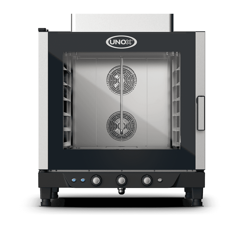 5 bandejas 660x460 Render horno de convección con humedad profesional UNOX BAKERLUX™ & LINEMISS™ XB613G-AL.