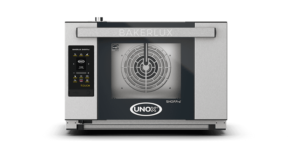 3 bandejas 460x330 Render horno de convección con humedad profesional UNOX BAKERLUX SHOP.Pro™ TOUCH XEFR-03HS-ETDV.