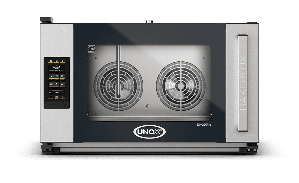 4 bandejas 600x400 Render horno de convección con humedad profesional BAKERLUX SHOP.Pro™ MASTER XEFR-04EU-EMRV-MT.