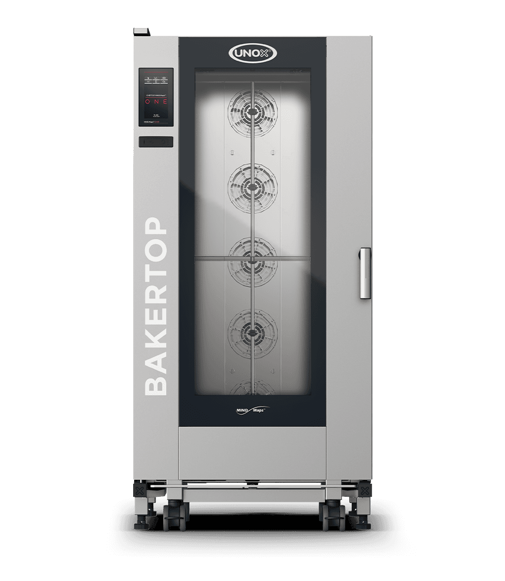 16 bandejas 600x400 Render horno mixto profesional UNOX BAKERTOP MIND.Maps™ ONE XEBL-16EU-E1RS.