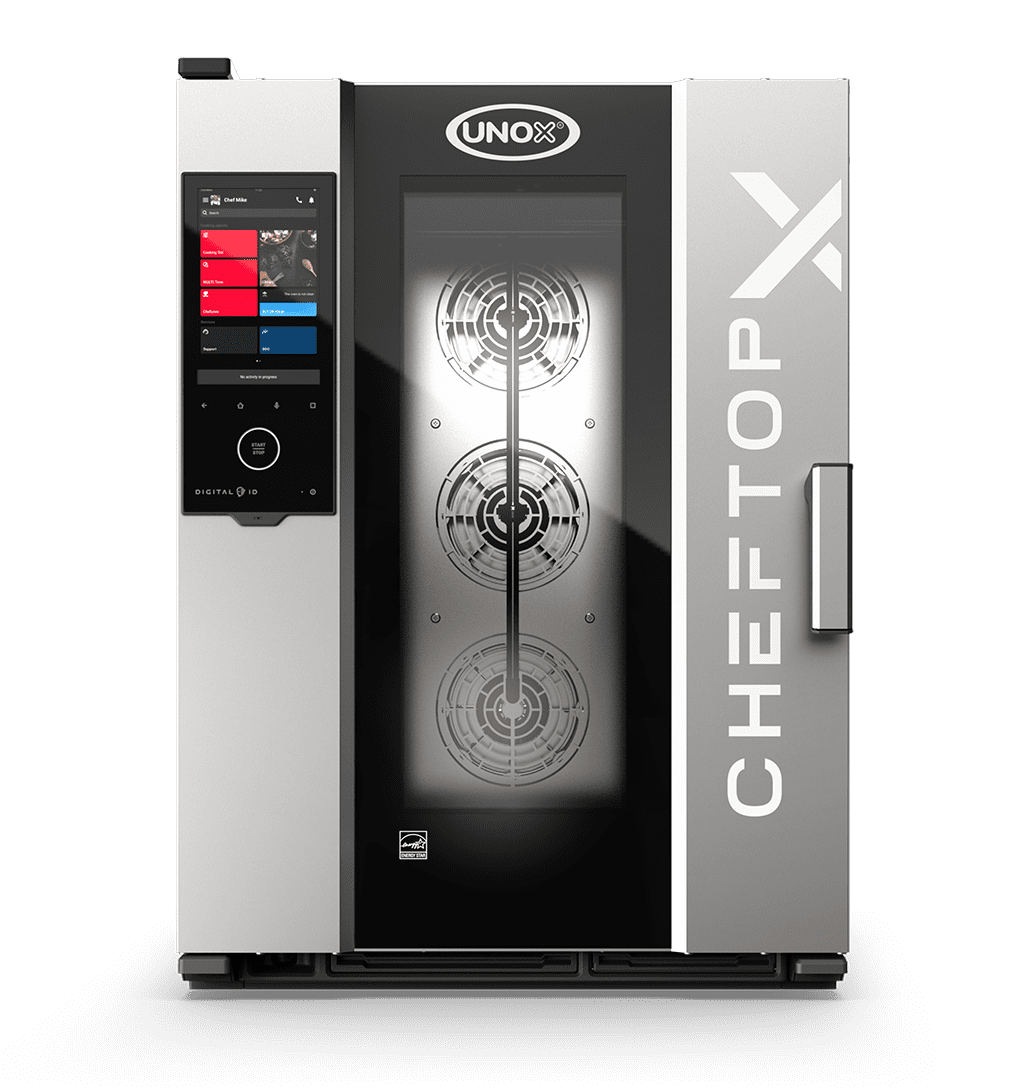 10 bandejas GN 1/1 Render horno mixto profesional UNOX CHEFTOP-X™ XEDA-1011-EXRS.