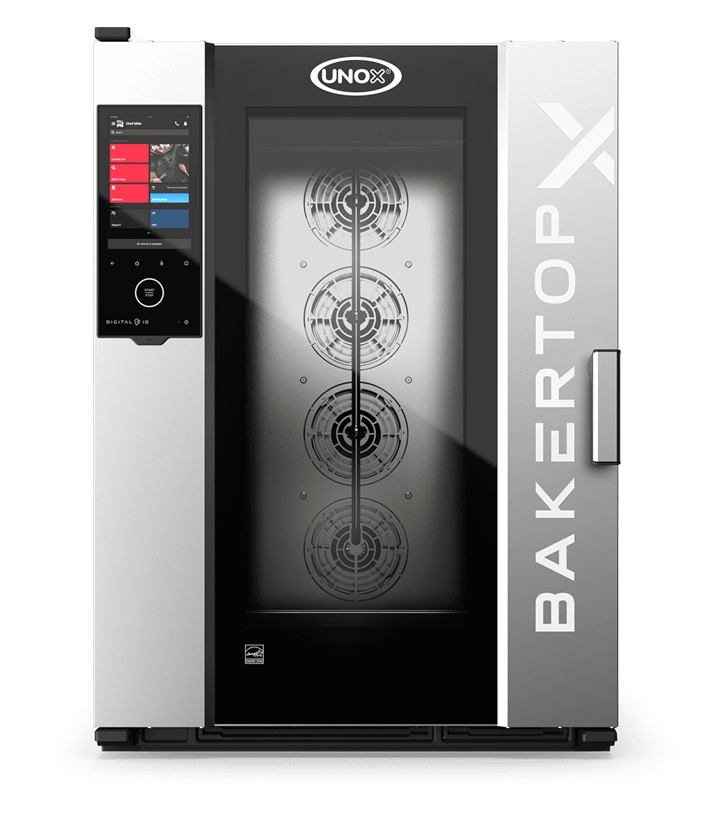 10 bandejas 600x400 Render horno mixto profesional UNOX BAKERTOP-X™ XELA-10EU-EXRS-ET.