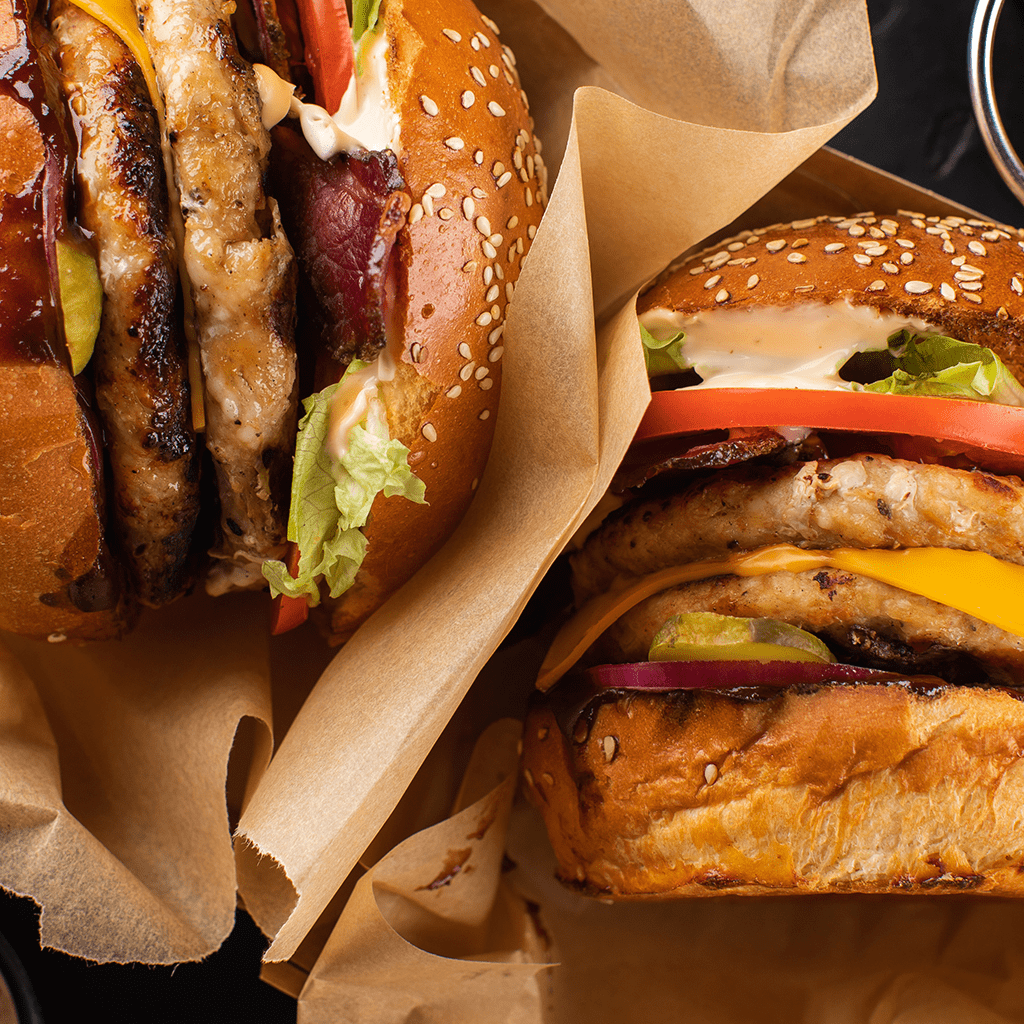 burgers for fried chicken brands