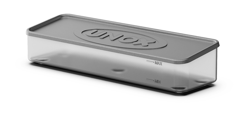 Unox Tanque de agua para colocar en la parte superior del horno. 6 litros de capacidad. XHC026.