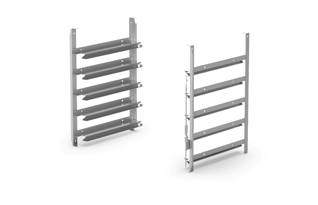 Unox Permite utilizar tanto bandejas GN1/1 como 600x400. XUC065.