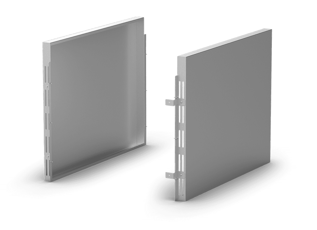 Unox Se puede colocar a ambos lados del horno. Permite reducir la distancia mínima entre el horno y fuentes de calor (freidoras, fogones, etc.). XUC274.