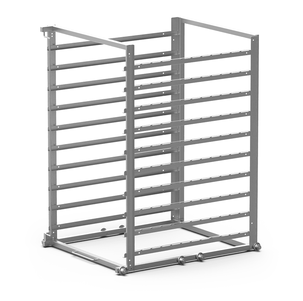 Unox Permite la carga y extracción rápida de las bandejas, reduciendo los tiempos de apertura de la puerta. XWDBA-1021.