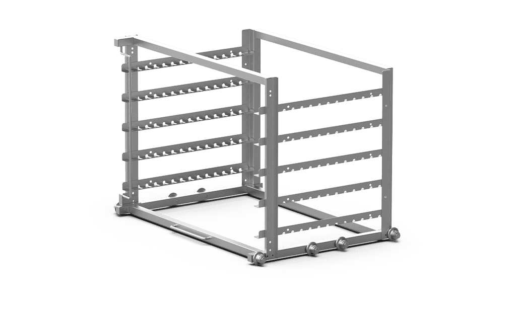 Unox Permite la carga y extracción rápida de las bandejas, reduciendo los tiempos de apertura de la puerta. XWLBA-05EU.