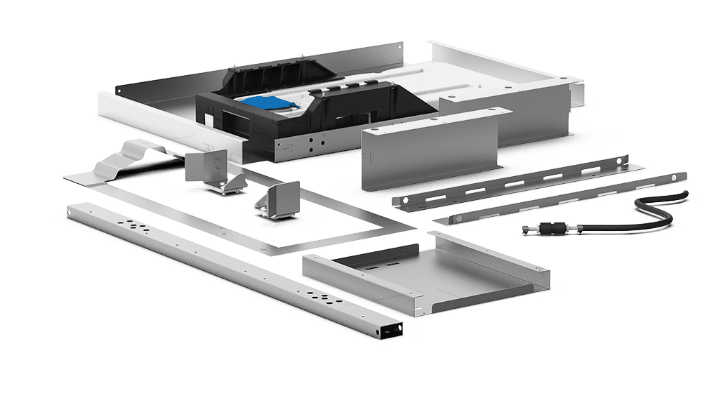 Unox Permite el enganche seguro del carro al stand. XWVYC-CR11.