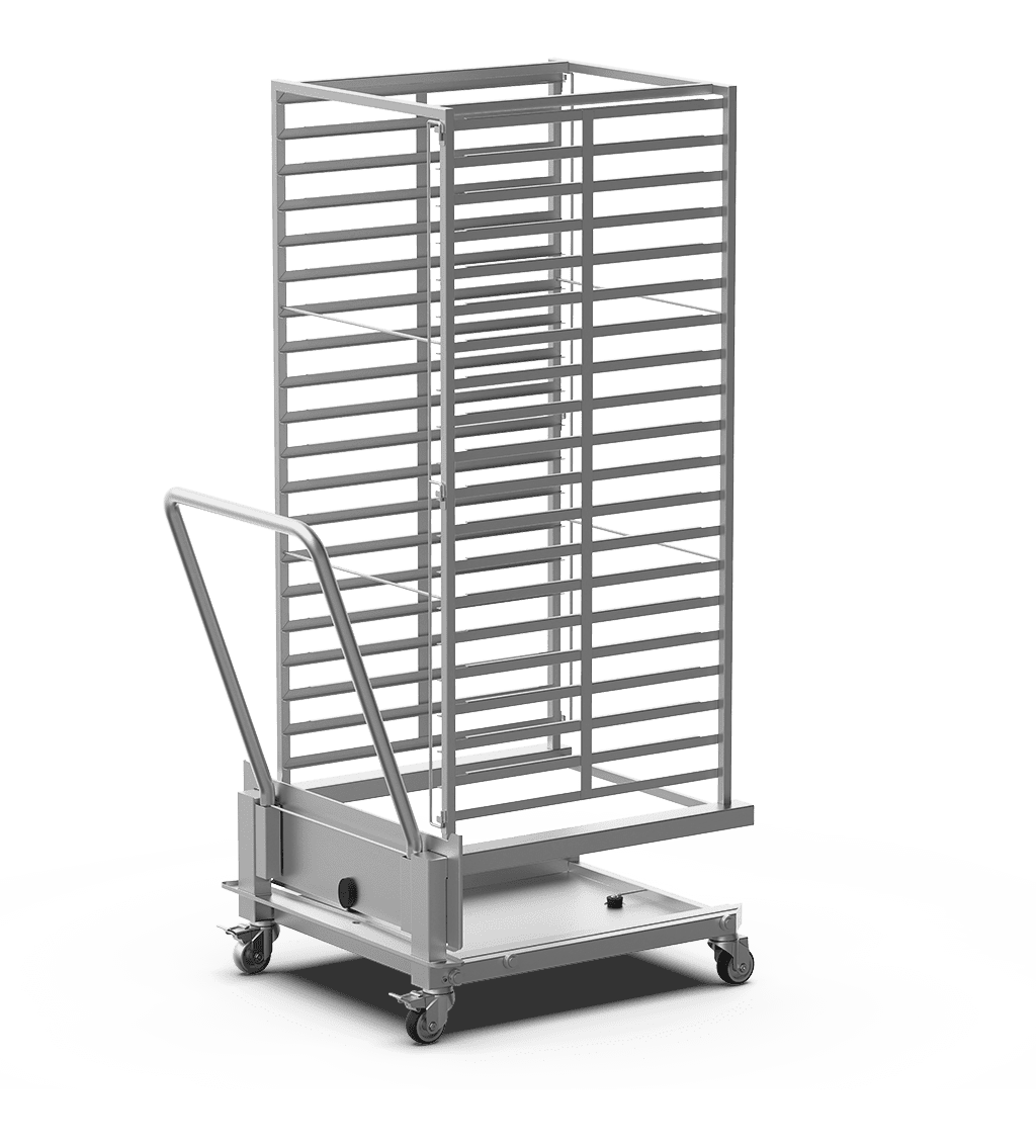 Unox Tray-holding trolley made of AISI 304 steel. XCV4001.