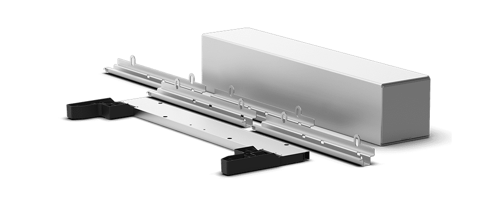 Unox The kit includes all parts required for the correct coupling between the QUICK.Load cabinet and the baking station. XUC580.