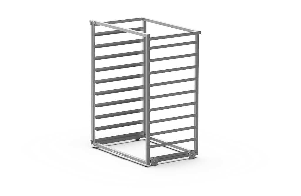 Unox It allows rapid loading and extraction of the trays, reducing the amount of time the door is open. XWBBC-10EU.