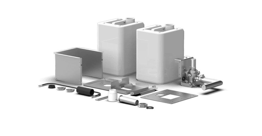 Accessorio gastronomico SMART.Drain per raccolta grassi del forno XUC024.
