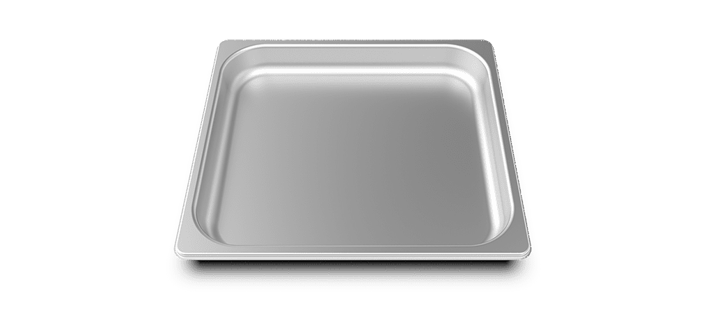 STEEL.40 teglia professionale Unox per arrostitura e brasatura GN 2/3 TG705.