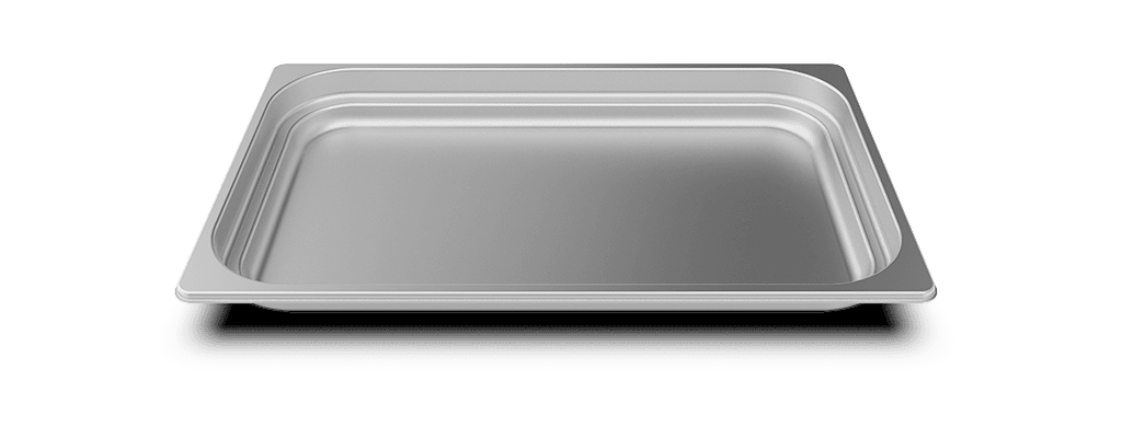 Unox Stainless steel tray for vacuum-packing. TG112.