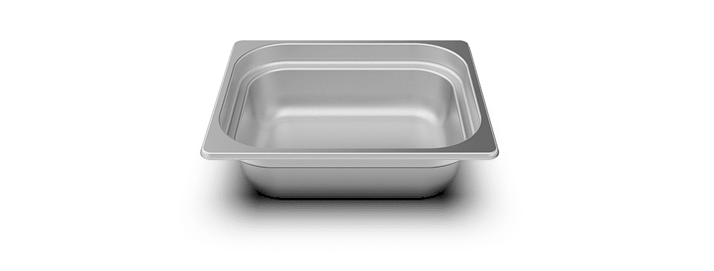 Unox Stainless steel tray for vacuum-packing. TG121.