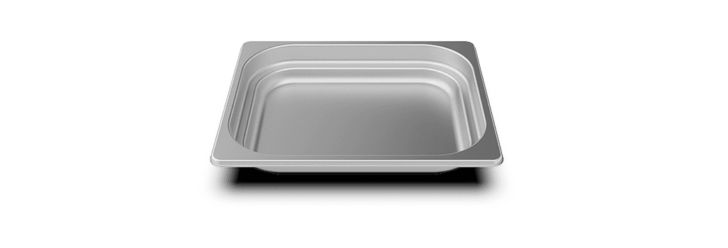Unox Stainless steel tray for vacuum-packing. TG122.